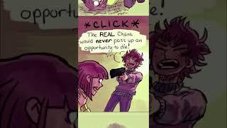 IMPOSTER Frisk Kris and Chara Undertale Comic Dub KFC #Undertale #shorts