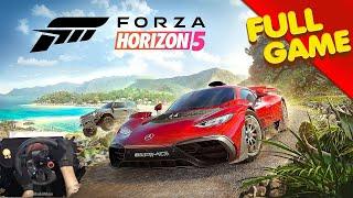FORZA HORIZON 5 Gameplay Walkthrough FULL GAME - No Commentary  Logitech G29 Wheel Gameplay