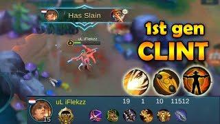 1ST GENERATION CLINT GAMEPLAY CRAZY ULTIMATE - MOBILE LEGENDS