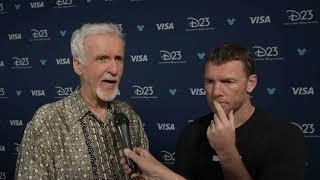 James Cameron and Sam Worthington on Avatar Fire and Ash at 2024 D23 Expo