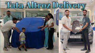 Tata Altroz delivery Moment  Taking Delivery Of Tata Altroz xz 2024