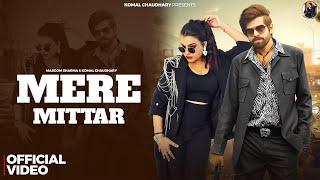 Mere Mittar - Official Song  Masoom Sharma  Komal Chaudhary  New Haryanvi Songs Haryanavi 2024