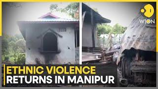 Manipur Violence Ethnic violence returns in Indias Manipur  Latest News  WION