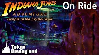 4k Low Light Indiana Jones Adventure Temple of the Crystal Skull - Tokyo DisneySEA