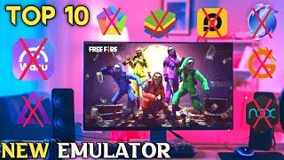 New Top 10 Best Emulators For Free Fire On Low End PC  2GB & 4GB Ram Without Graphics Card 2022