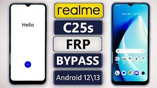 REALME C25S FRP BYPASS ANDROID 13  REALME C25S GOOGLE ACCOUNT BYPASS  REALME RMX3195 GMAIL UNLOCK