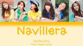 GFRIEND 여자친구 - NAVILLERA 너 그리고 나 HANROMENG Color Coded Lyrics