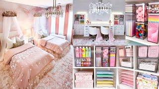 EXTREME GIRLS BEDROOM MAKEOVER  ULTIMATE Organizing + DIY Decorating Ideas on A BUDGET