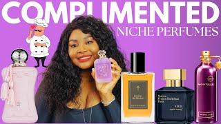 TOP 10 MOST COMPLIMENTED NICHE PERFUMES IN MY ENTIRE PERFUME COLLECTION  PERFUME RECOMMENDATIONS
