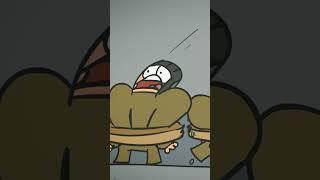 Внимание Хищник в помещении БлудАрт  Animation  Short 