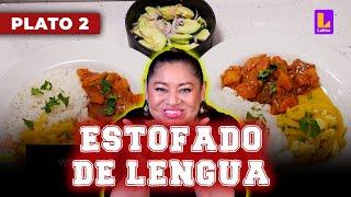 Estofado de lengua con ajiaco  El Gran Chef Famosos