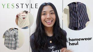 YesStyle Haul Homewear Wardrobe Sponsored