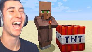 Testing Minecraft Villagers IQ to see how smart they are