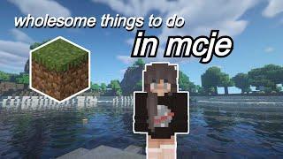 5 wholesome things to do in mcje blueology 