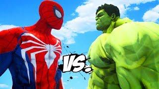 THE HULK VS SPIDERMAN PS4 - EPIC SUPERHEROES BATTLE