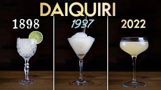 Daiquiri Cocktail Recipes Through History