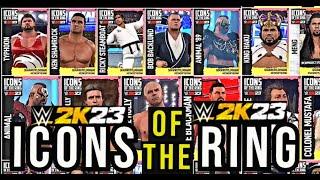 WWE 2K23 *AMAZING* ICONS OF THE RING Community CreationsWWE 2K23 Community Creations 