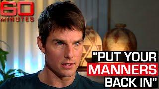 Tom Cruise loses patience with Aussie reporter  60 Minutes Australia