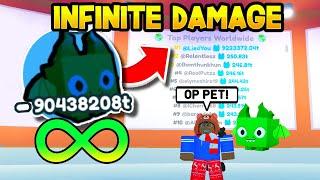  OP INFINITE DAMAGE GLITCH PET NEEDS TO BE BANNED In Pet Simulator X  Roblox