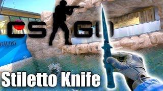 CSGO - Stiletto Knife Animations - Horizon Case Update