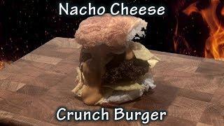 Nacho Cheese Crunch Burger Recipe  - The BBQ Chef