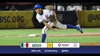 Highlights  Mexico v Chinese Taipei - WBSC U-15 Baseball World Cup - Opening Round