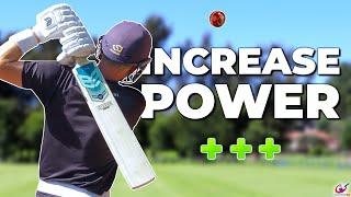 INCREASE YOUR POWER when BATTING  SILENT COACHING  Cricket Batting Power Hitting Tips and Drills