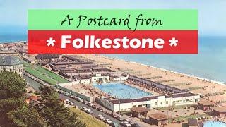 Folkestone Town a Walking History Tour Guide Using Old Postcards Kent UK