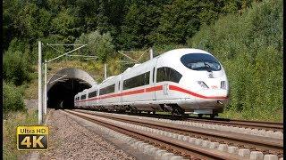 Feel the 300kmh - Germany ICE High speed trains - Frankfurt - Köln 4K