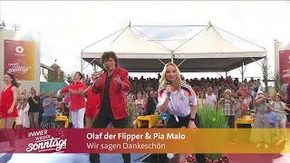 Olaf der Flipper & Pia Malo - Wir sagen Dankeschön Immer wieder Sonntags 23.06.2024
