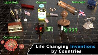 Most useful Inventions by countries  Top Inventions that changed the world