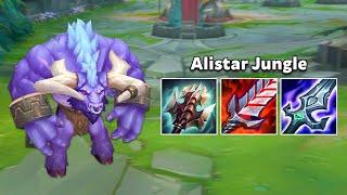I ACCIDENTLY LOCKED IN AD ALISTAR JUNGLE...