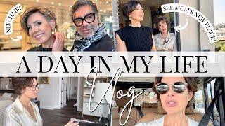 I DYED MY HAIR BLONDE  Work Yoga Mom & More VLOG  Dominique Sachse