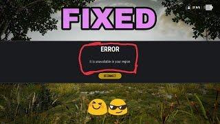 FIXED PUBG PC Lite It Is Unavailable In Your Region