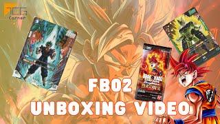 UNBOXING Dragon Ball Super Card Game Fusion World FB02 Out Now #FB02 #Fusionworld #DBFW