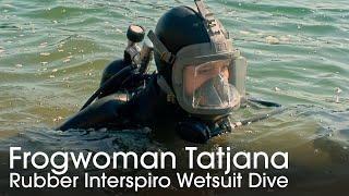 Frogwoman Tatjana - Rubber Interspiro Wetsuit Dive - Preview