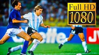 Italy - Argentina world cup 1990  full highlights FHD 50 fps 