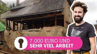 500 Jahre altes Fachwerkhaus selbst saniert – DIY mit alten Handwerkstechniken  ARD Room Tour