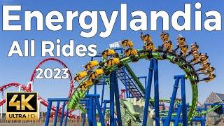 Energylandia 2023 Poland - All Major Rides Roller Coasters