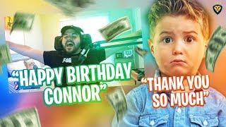 COURAGE SENDS CONNOR A BIRTHDAY GIFT HE ALMOST CRIED Fortnite Battle Royale