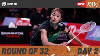 YONEX Canada Open 2024  Day 2  Court 4  Round of 32