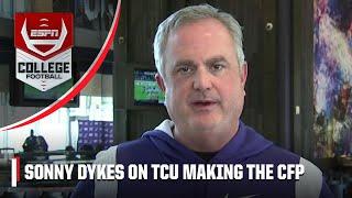Sonny Dykes on the anticipation of waiting to see if TCU made the CFP  ESPN College Football