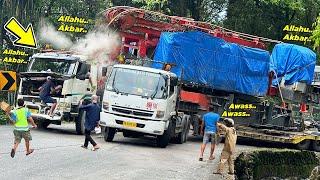 TRUCKS MADE IN EUROPE AND JAPAN HAVE DIFFICULTY PASSING STEEP ROADS