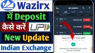 Wazirx Upi Deposit New Update  Wazirx Upi Deposit  Wazirx Deposit p2p