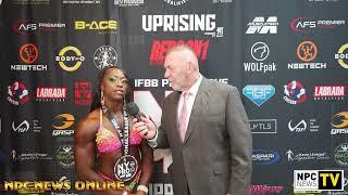 2024 IFBB New York Pro Womens Physique Winner Sheronica Henton