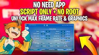  Unlock ML Ultra Refresh Rate & Ultra Graphics  NO ROOT  NO APPS  Script Only - 2023