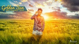 Photoshop Photo Manipulation Tutorial  Golden Sun Effects