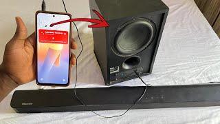 How to Connect Hisense Soundbar to Mobile Phone Two Easy Methods