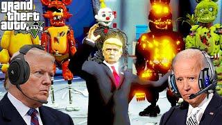 US Presidents Survive An FNAF INVASION In GTA 5