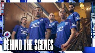 Behind The Scenes  Rangers 20242025 Home Kit